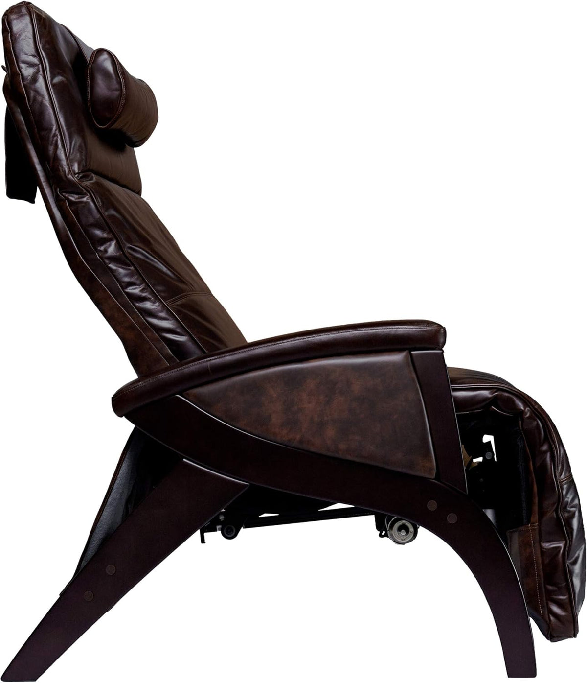 Coffee Leather Zero Gravity Recliner O160