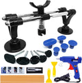 Auto Body Repair Tool Kit with Double Pole Bridge Dent Puller and Glue Set E1676