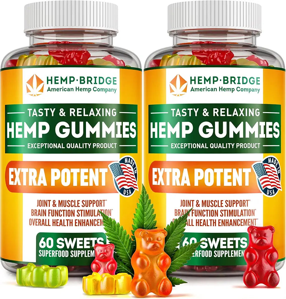 Hemp Gummies Omega 3 Supplement with Hemp Oil V650