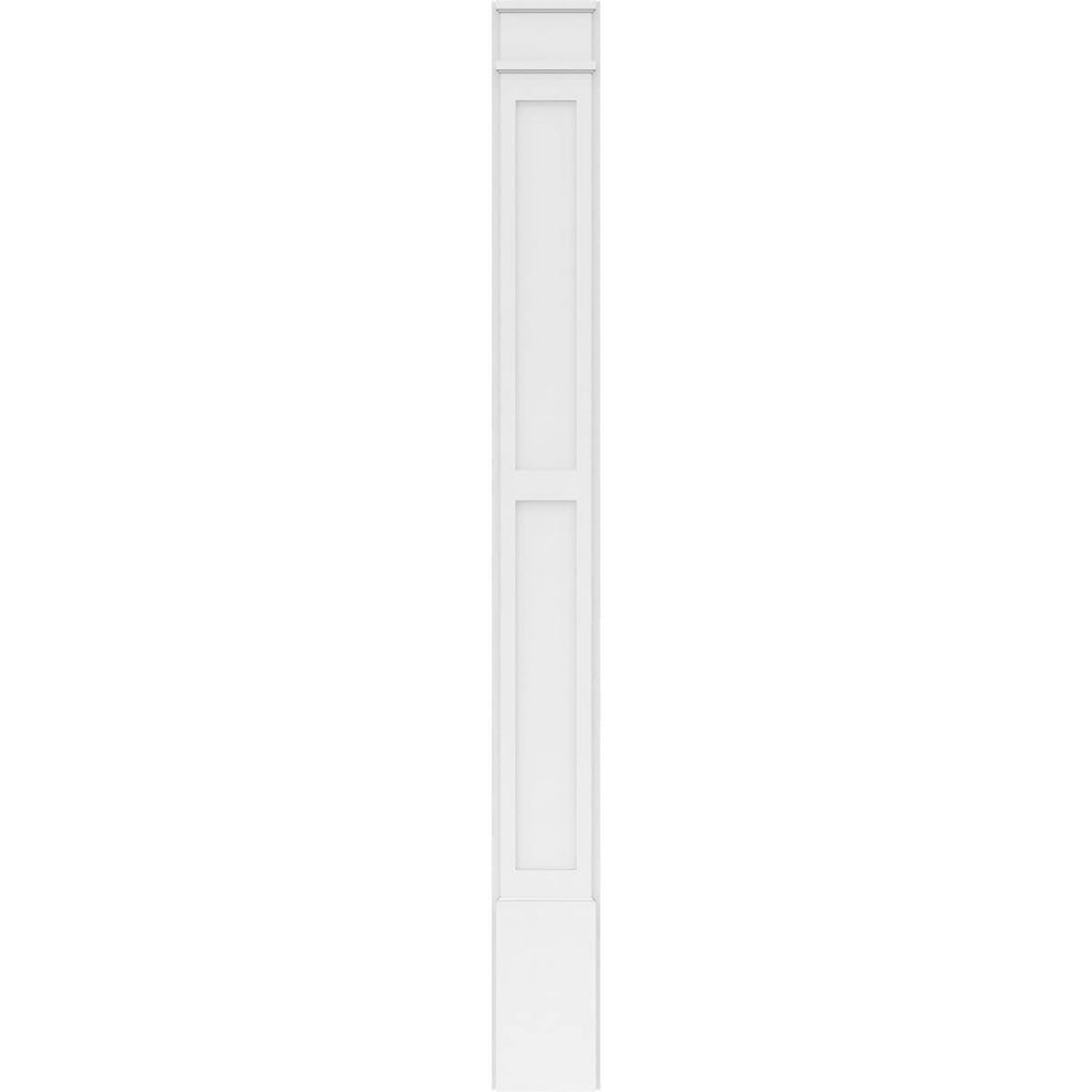PVC Pilaster with Capital & Base (Pair) W698