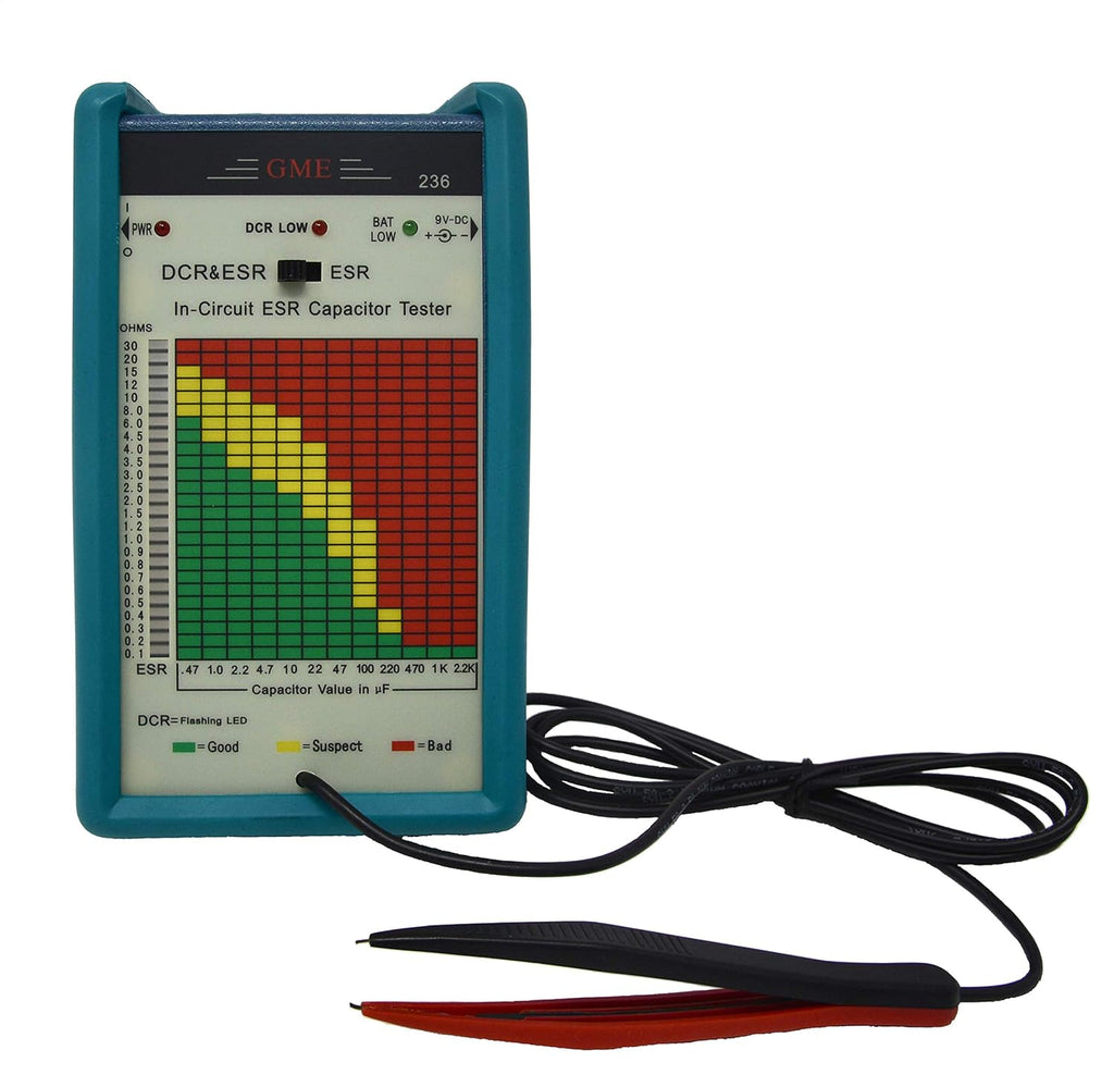 Professional ESR Capacitor Tester Capacitance Meter Pack of 2 A33819