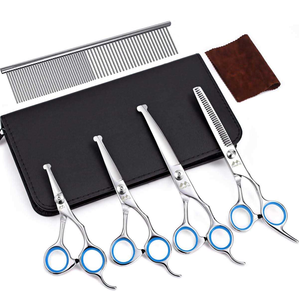 Dog Grooming Scissors Kit Set of 5 P66086
