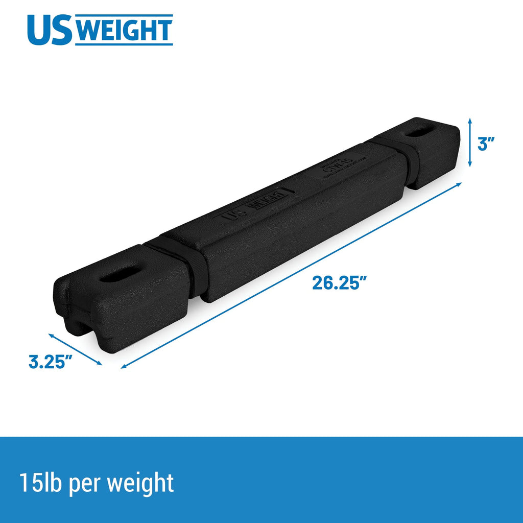 Four 15 lb Canopy Weights X875425