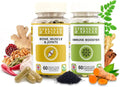 Vegan Ginger Moringa Turmeric Maca Supplement 2-Pack Y536