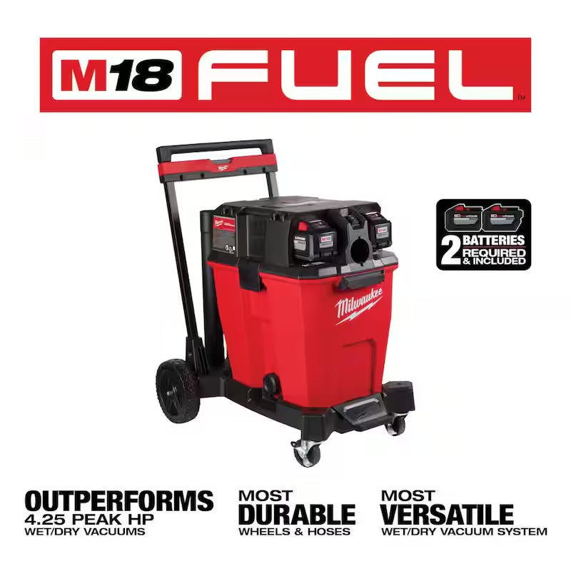 12 Gal Cordless Wet/Dry Shop Vac Kit with Utility Brush and Nozzle K453