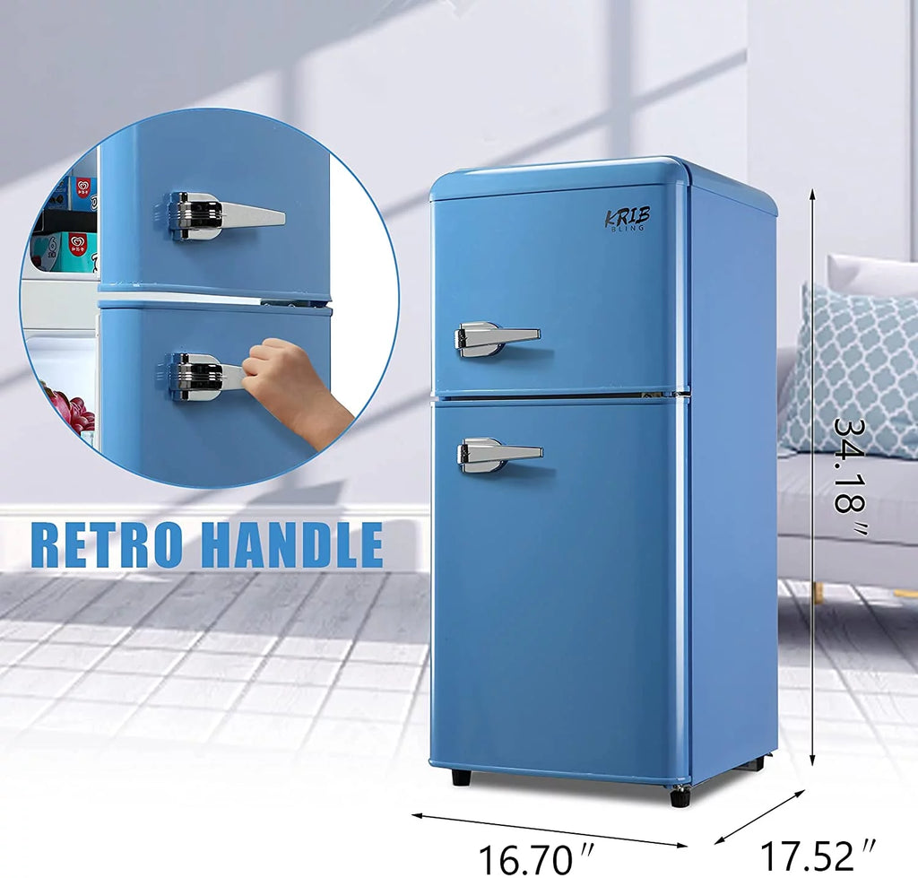 3.5cu.ft Compact Refrigerator Mini Fridge with Freezer T926