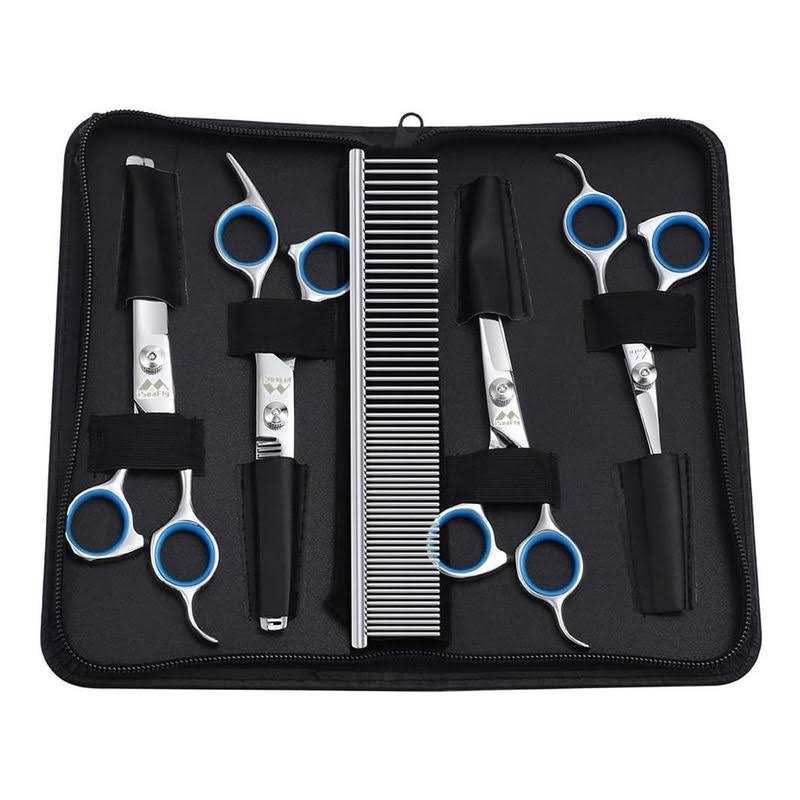 Dog Grooming Scissors Kit Set of 5 P66086