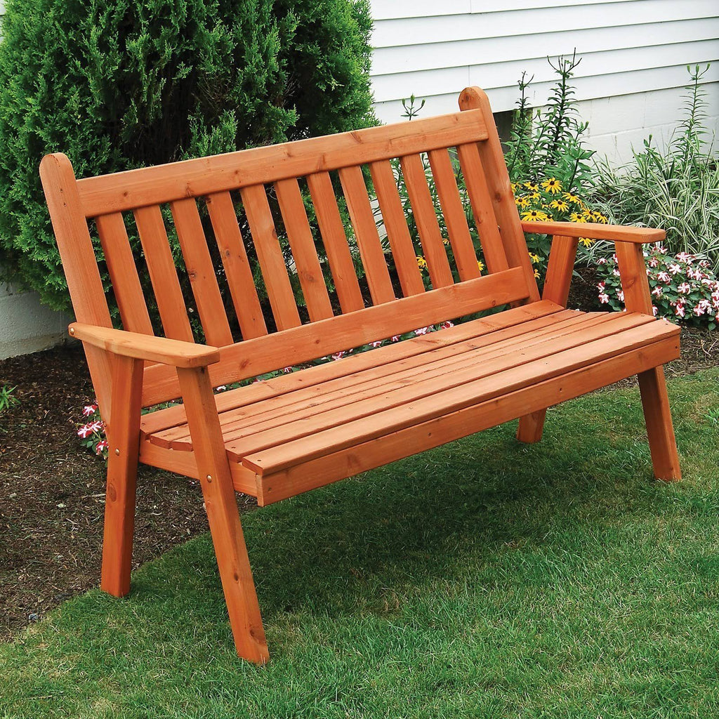 Western Red Cedar English Garden Bench 5ft S4944