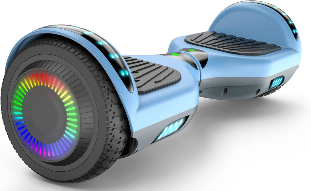 6.5" Two-Wheel Self-Balancing Hoverboard with Bluetooth Speakers and LED Lights T30001