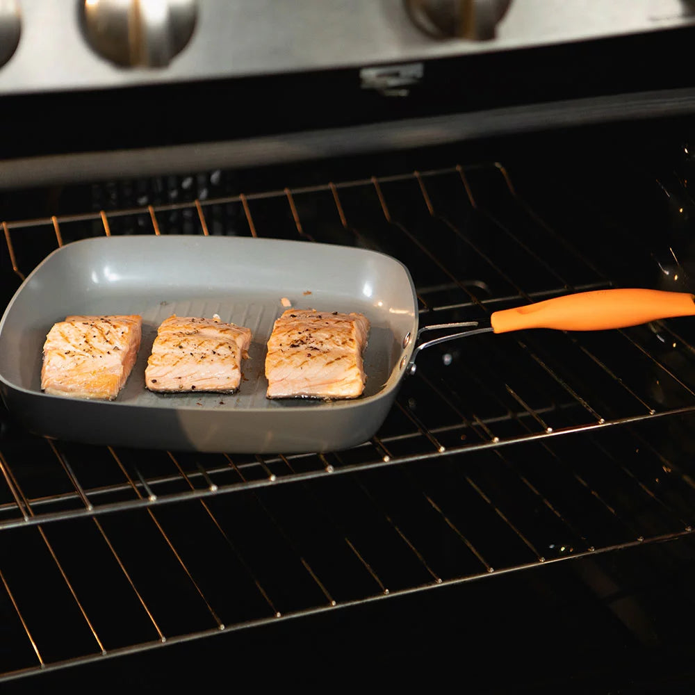 15 Pieces Orange Cookware Set H108855