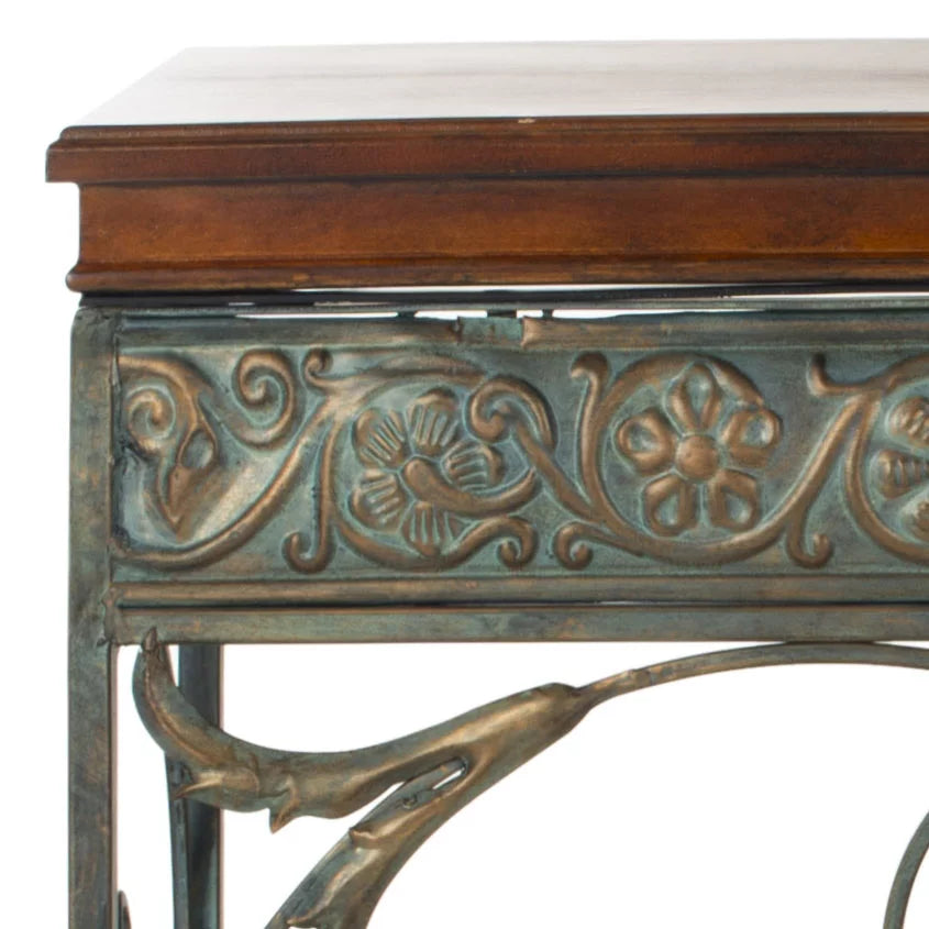 Brown Traditional Console End Table T8921