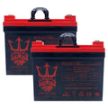 12V 35AH GEL Deep Cycle Battery 2 Pack X5519