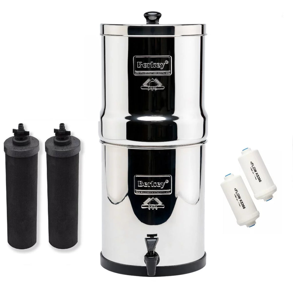 Water Purification System with 2 Black & PF2 Fluoride Filters P8658