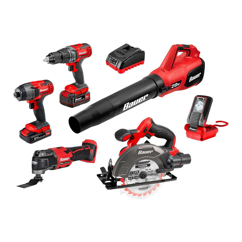 20V Cordless 6-Tool Combo Kit with Battery and Charger O29052