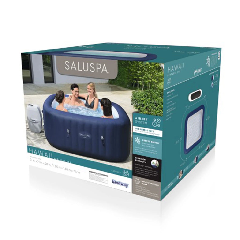 Blue Square Inflatable Hot Tub R8511