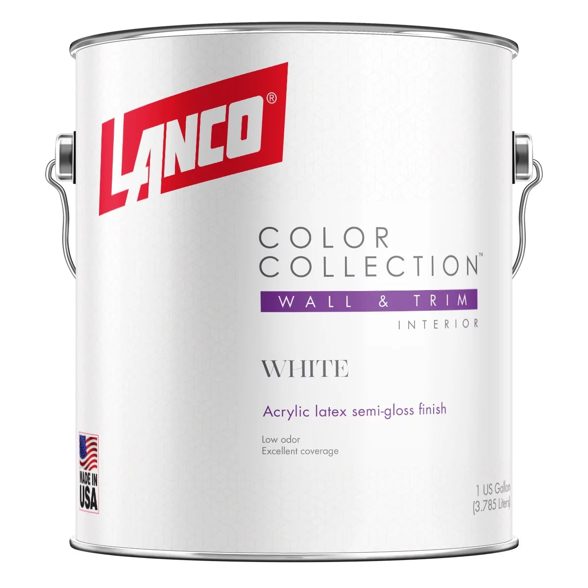 White Semi-Gloss Interior Wall & Trim Paint E9433