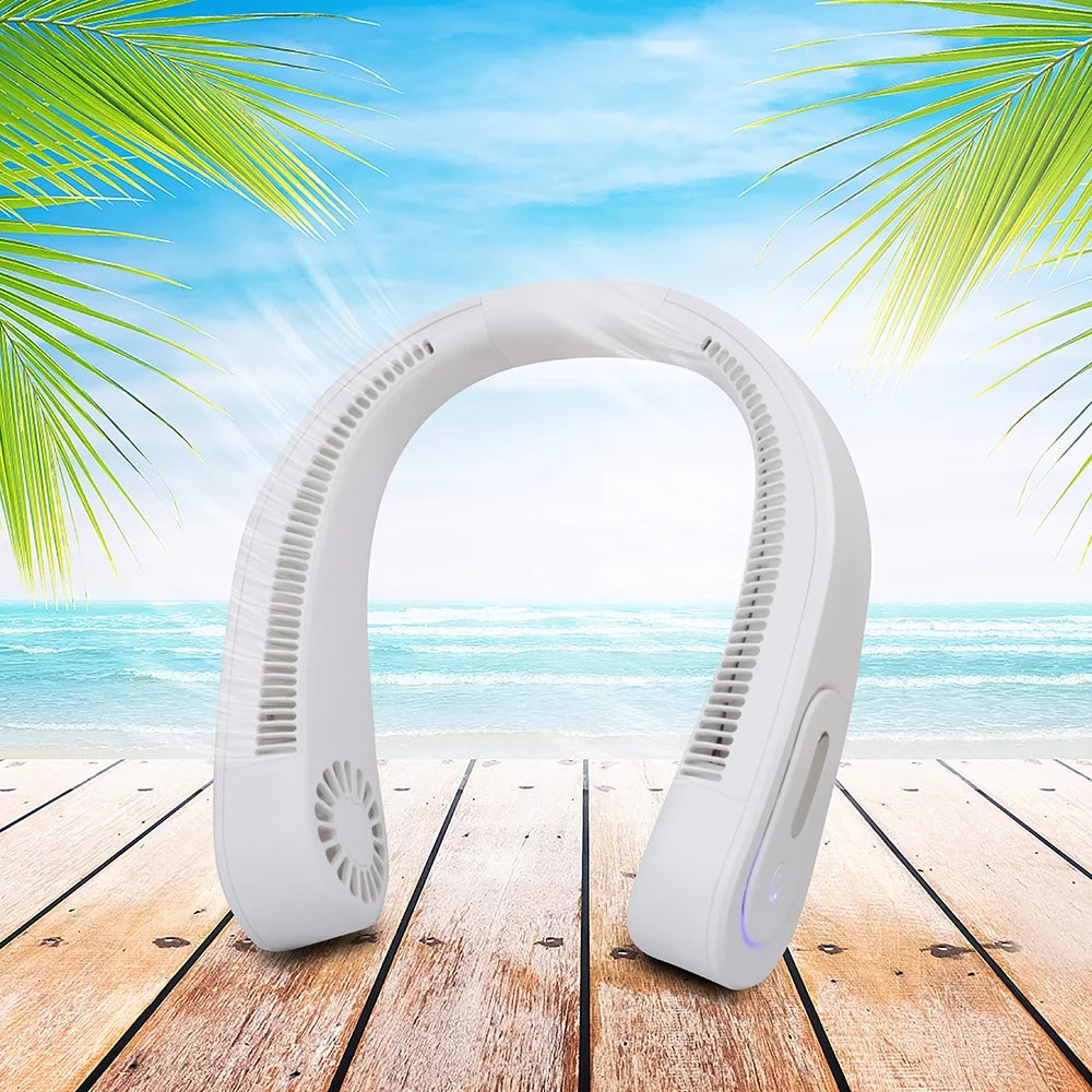 Portable Neck Fan Teal J512161