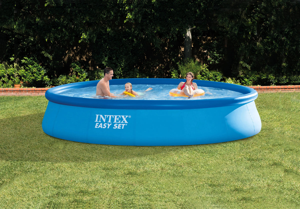 13ft x 32in Above Ground Swimming Pool with Filter Pump I487523
