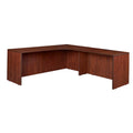 71 in. Mahogany Corner Credenza Shell with Return Shell F1998