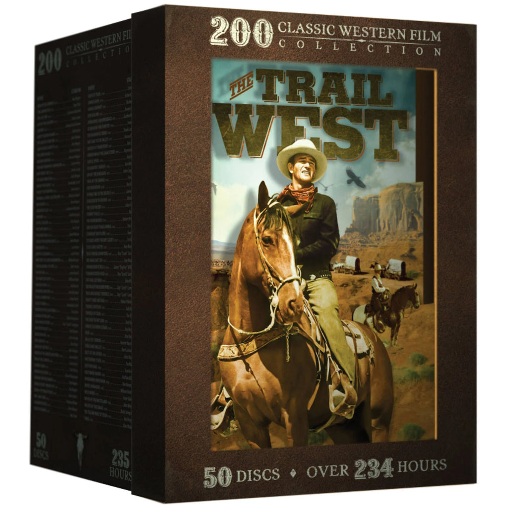 200 Classic Western Films, 50-Disc DVD W3811