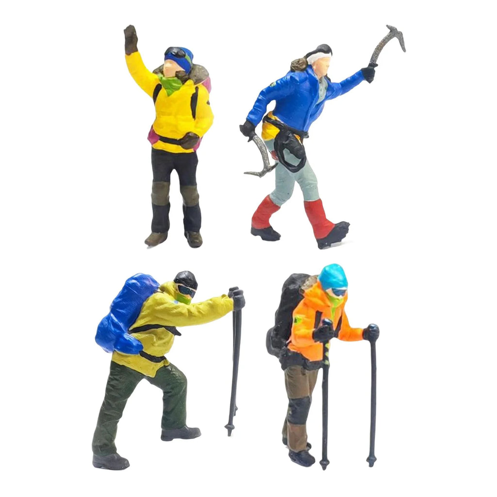 Resin Miniature Scene People Toy Action Figure Figurines I724