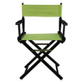 Folding Director Chair Lime Green Black W214
