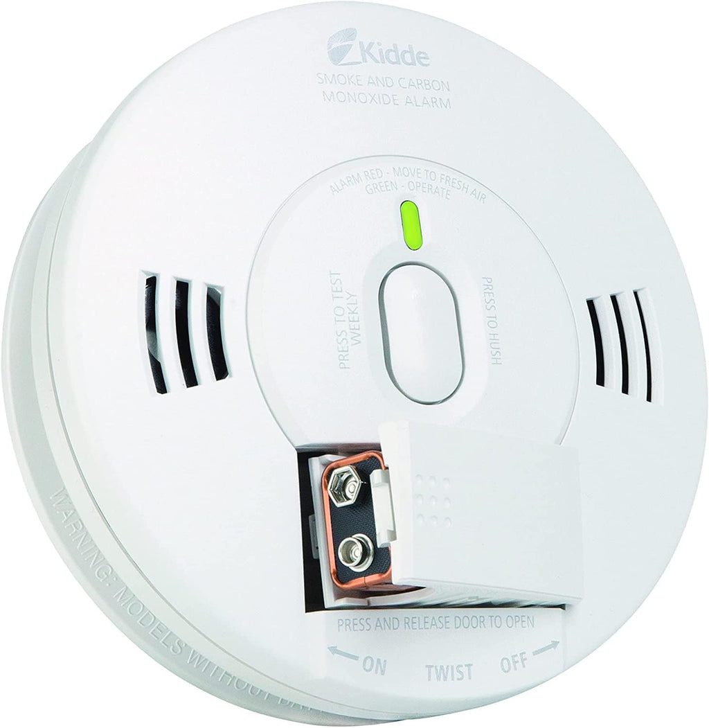 Hardwired Smoke & Carbon Monoxide Detector with Battery Backup, Pack of 2 W3981