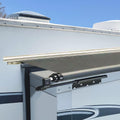 RV Slide Out Awning Fabric Replacement, 46" x 200", Black, Pack of 2 B203274