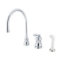 Chicago Widespread Single Handle Kitchen Faucet - Chrome O53588
