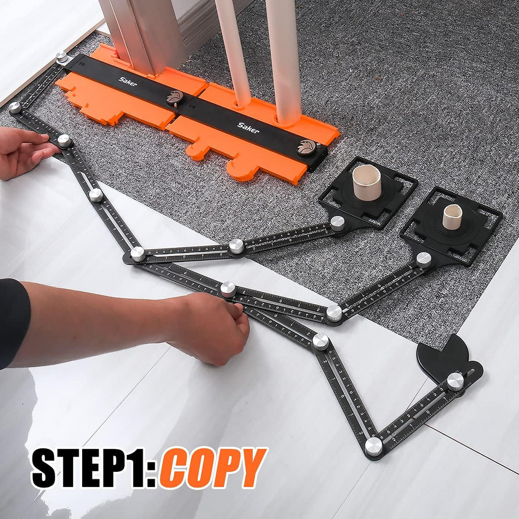 Contour Gauge Profile Tool with Adjustable Lock O250683