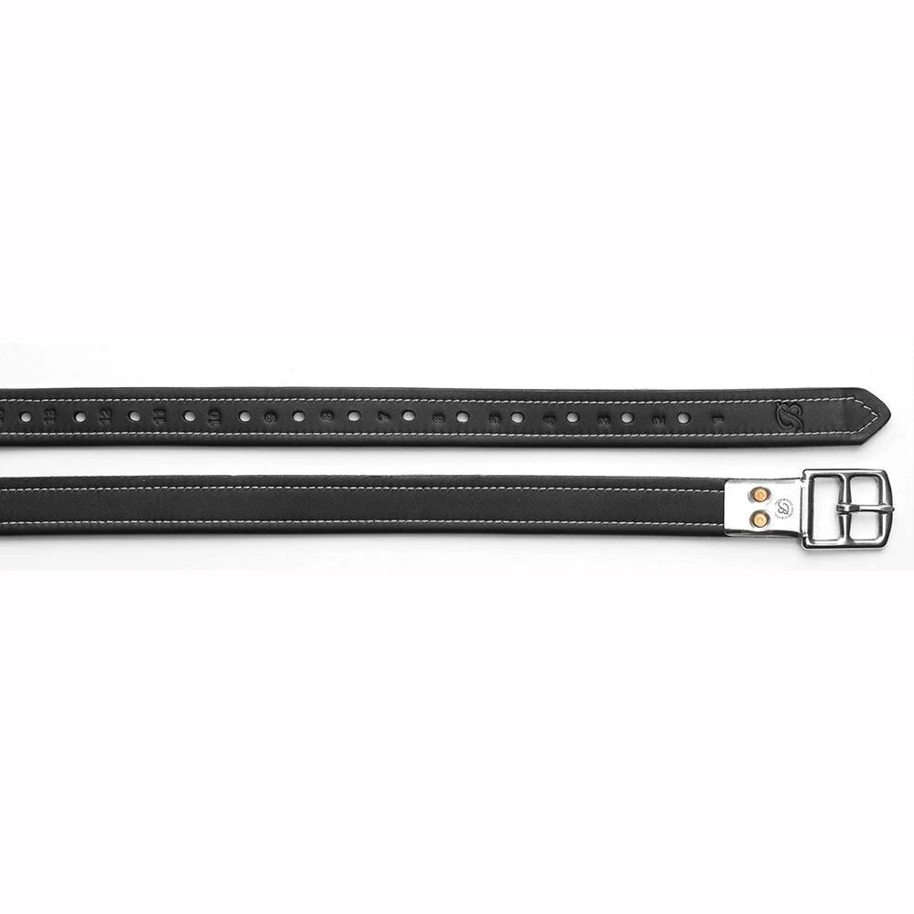Black Stirrup Leathers L5994