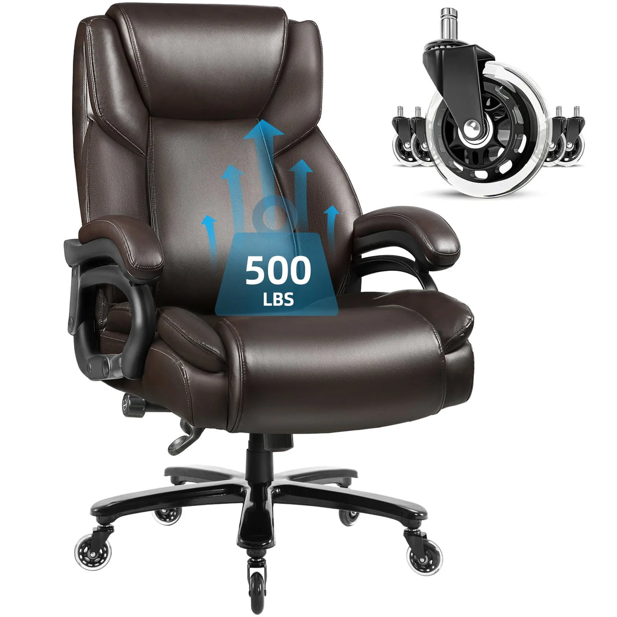 Heavy Duty Big and Tall Office Chair 500lbs E41047