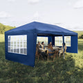 10' x 20' Pop Up Canopy Tent with 4 Side Walls S5359