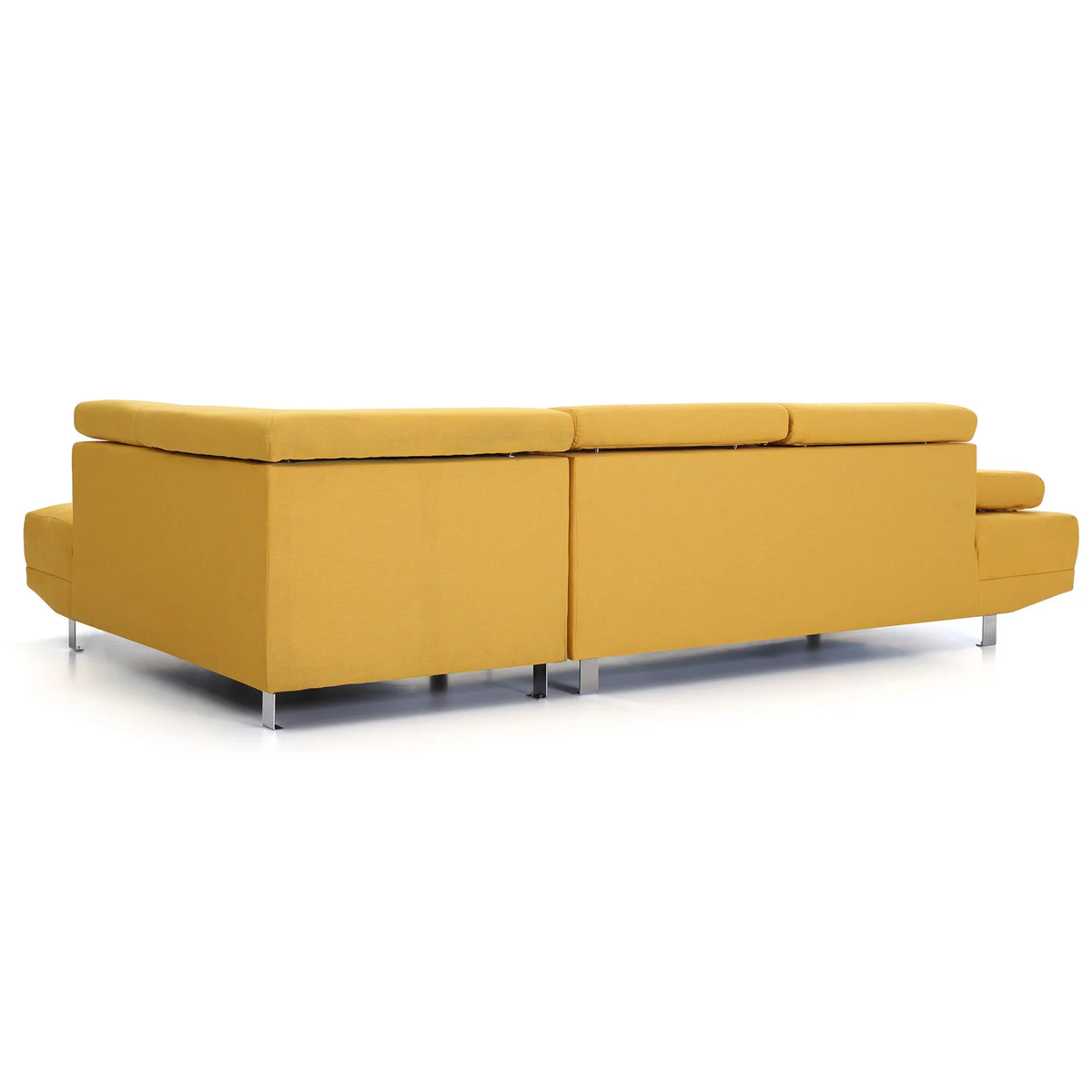 Yellow L Shape Sectional Sofa J723