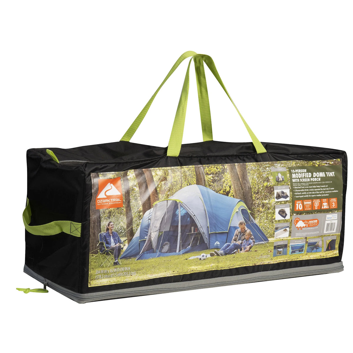 10-Person Modified Dome Tent with Screen Porch U744
