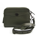 Leather Shoulder Bag Khaki L120167