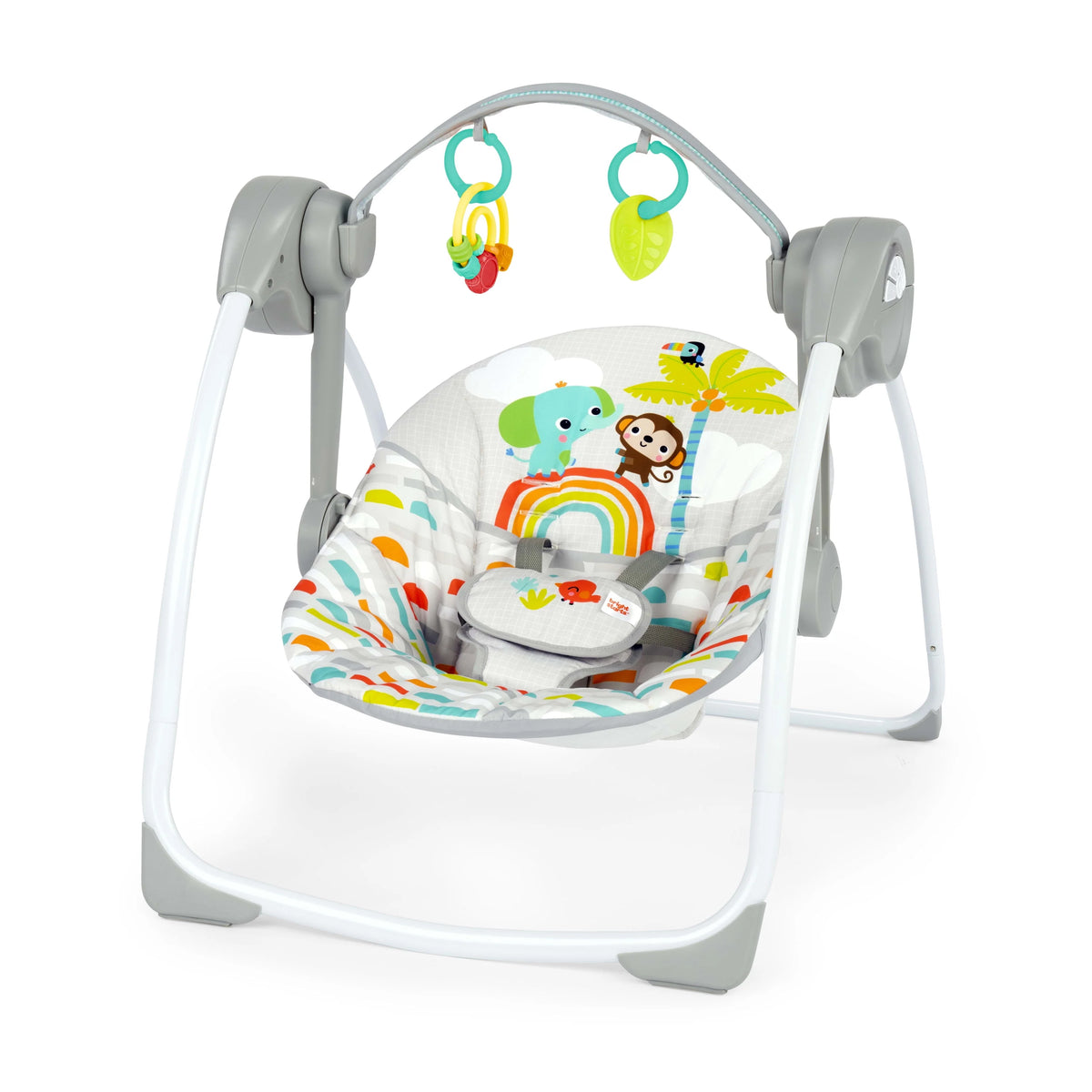 Portable Compact Baby Swing with Toys F691