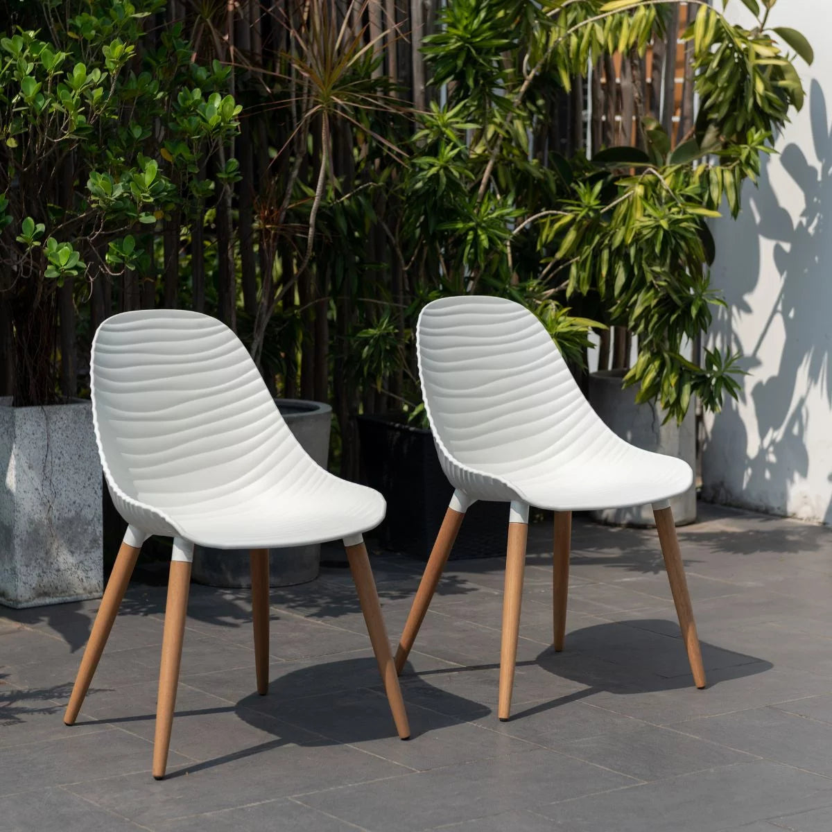 5 Piece FSC Certified Wood Patio Dining Set R953077