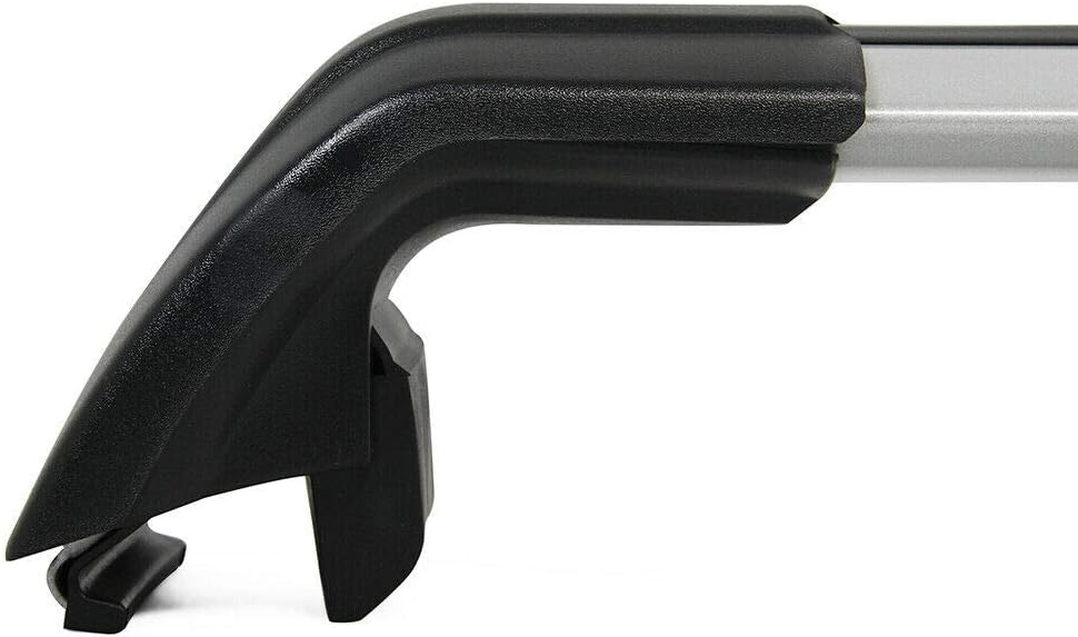 Lockable Cross Bars Carrier & Ski Snowboard Racks Kit Y7613
