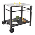 Outdoor Grill Dining Cart with Stainless Steel Table Top X8828