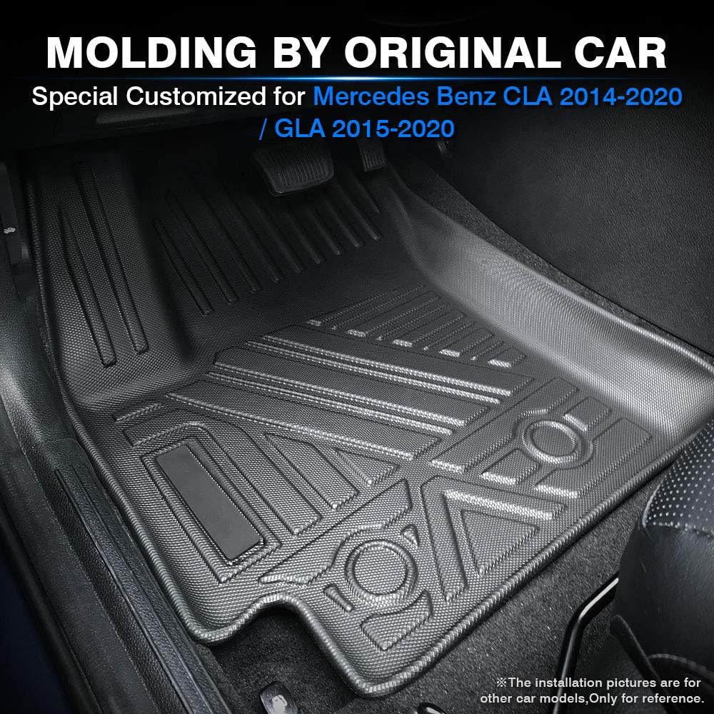 Custom Fit All Weather Floor Mats 1st & 2nd Row J444