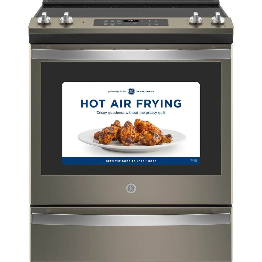White Slide In Electric Range H694103