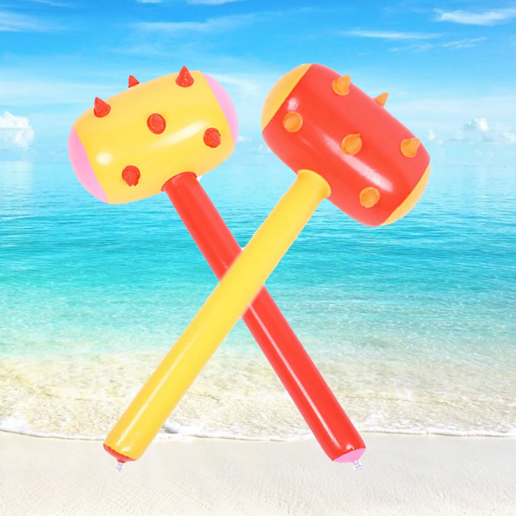 Inflatable PVC Wolf Teeth Hammer Toy W827044