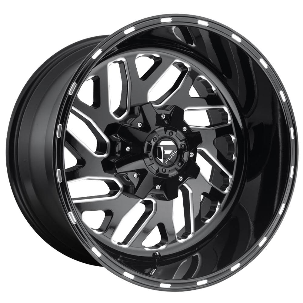 Black Milled Wheel 8x6.5 O7766