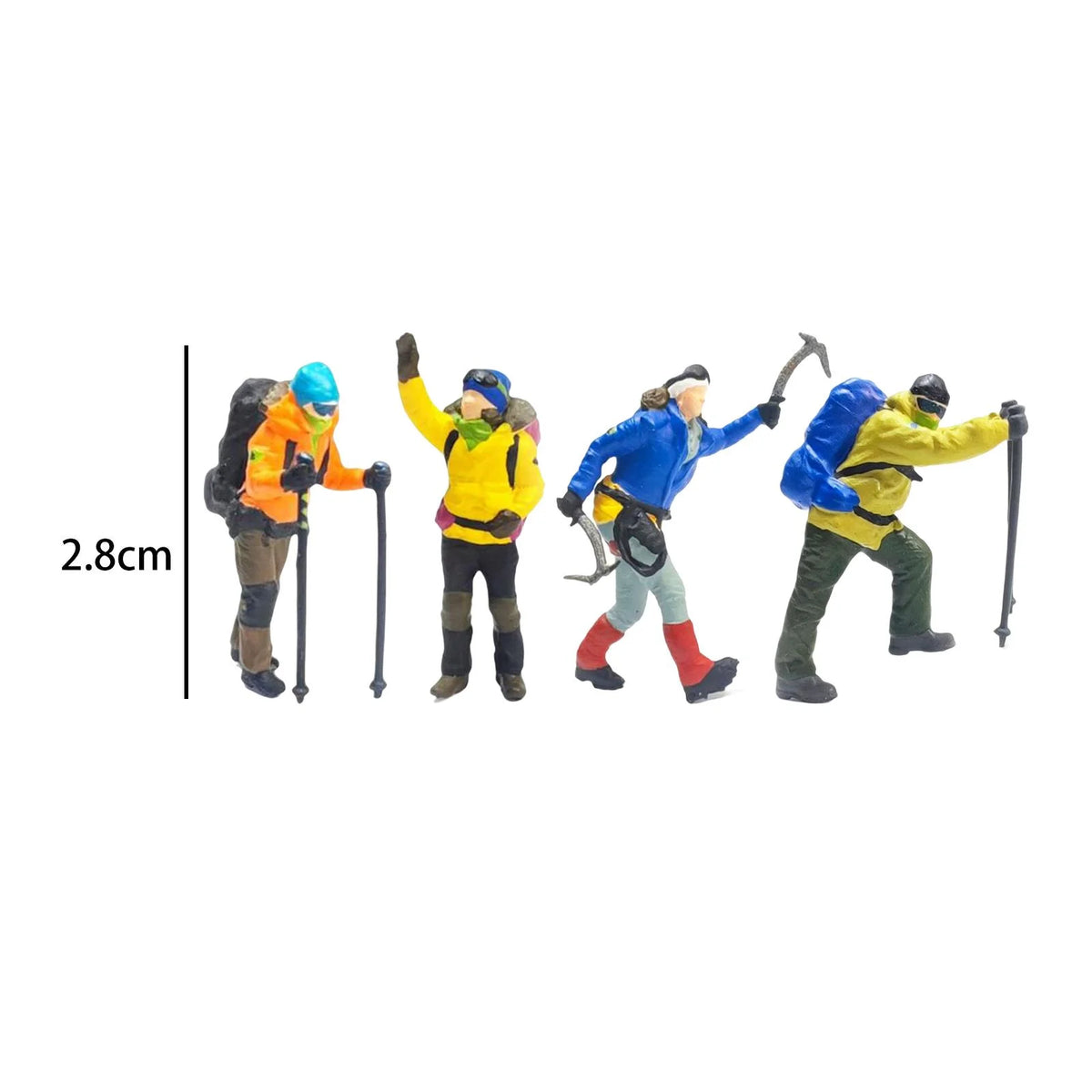Resin Miniature Scene People Toy Action Figure Figurines I724