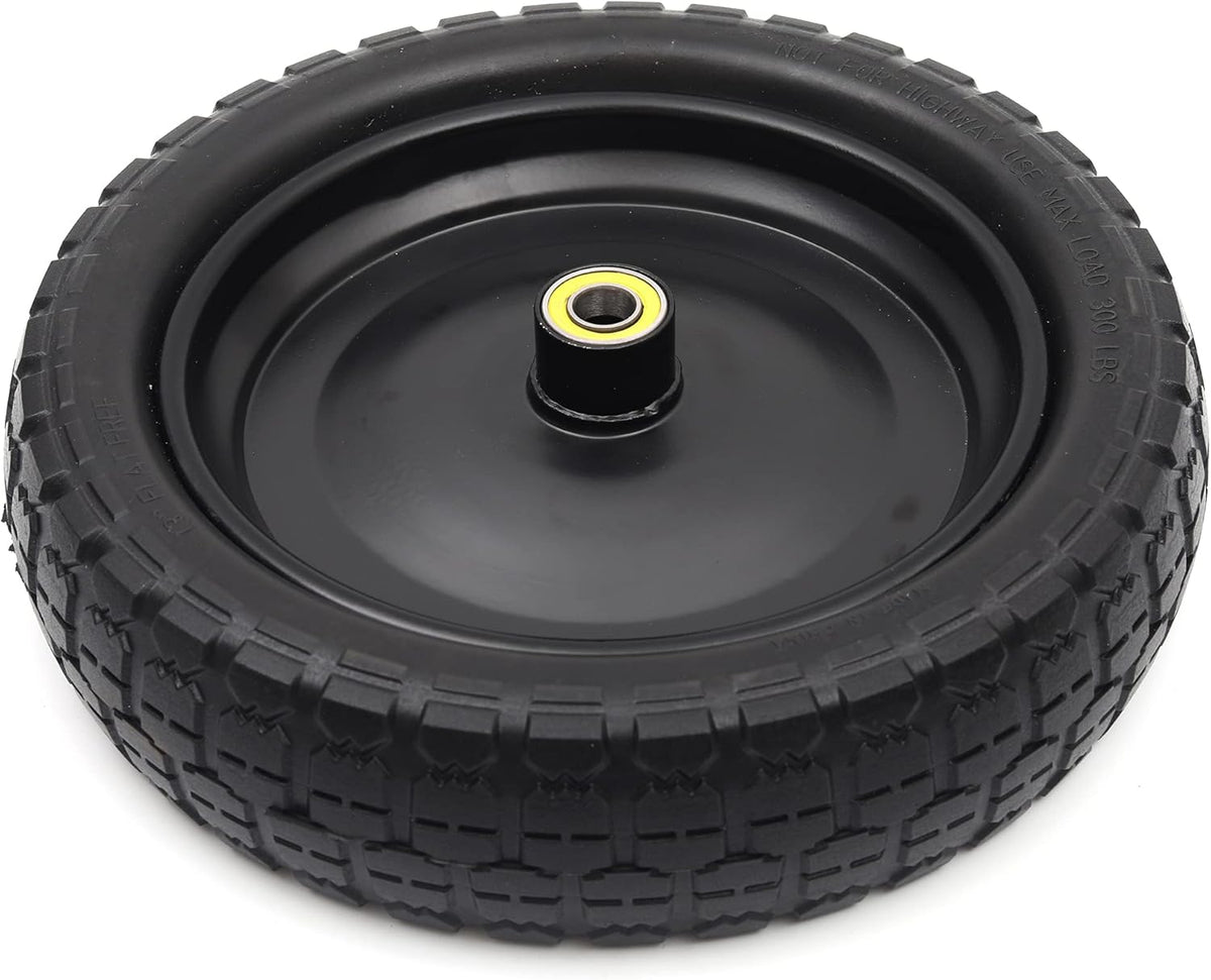 13'' Solid Polyurethane Flat-Free Tire and Wheel Assemblies P332102