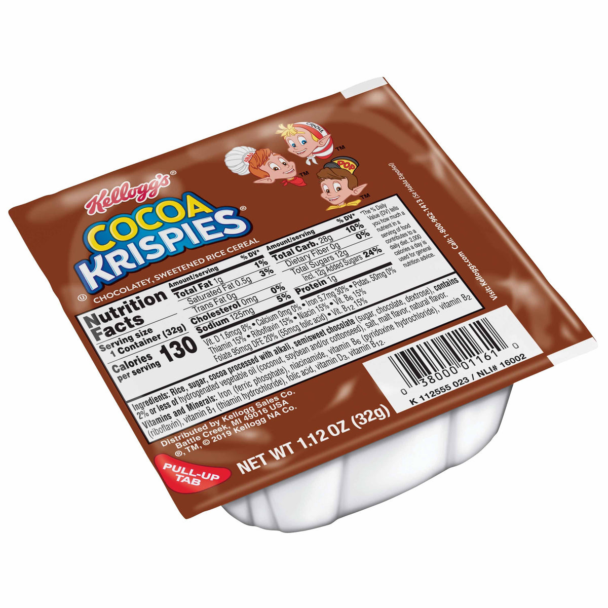 96 Packs Kellogg's Cocoa Rice Krispies Cereal Y3691
