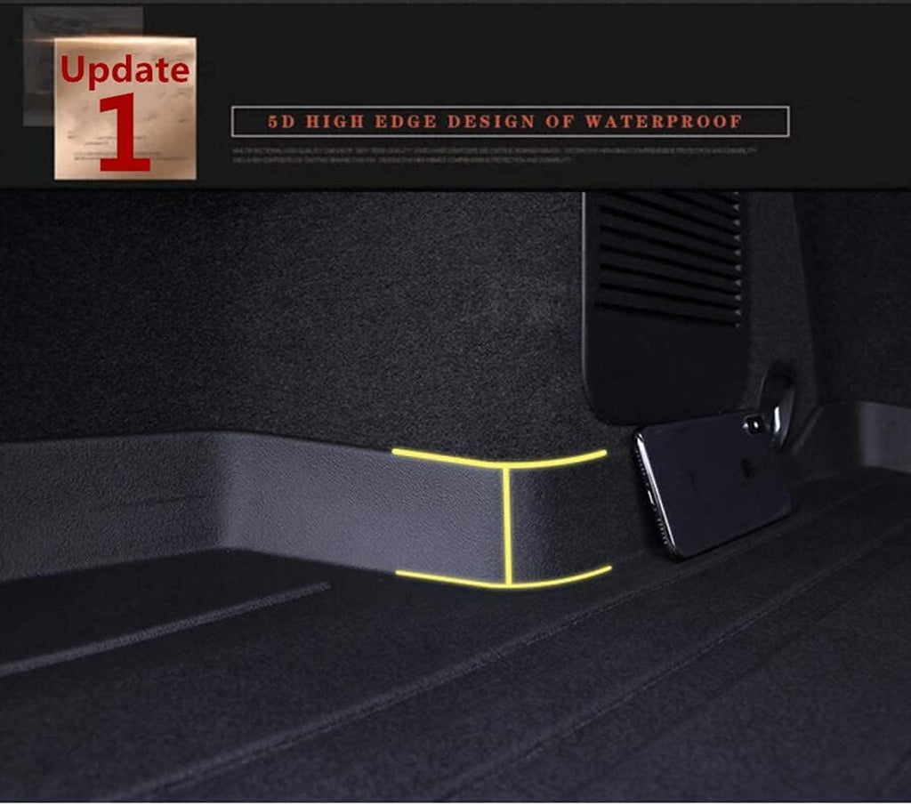 Black TPO Heavy Duty Waterproof Cargo Tray Trunk Floor Mat B94433