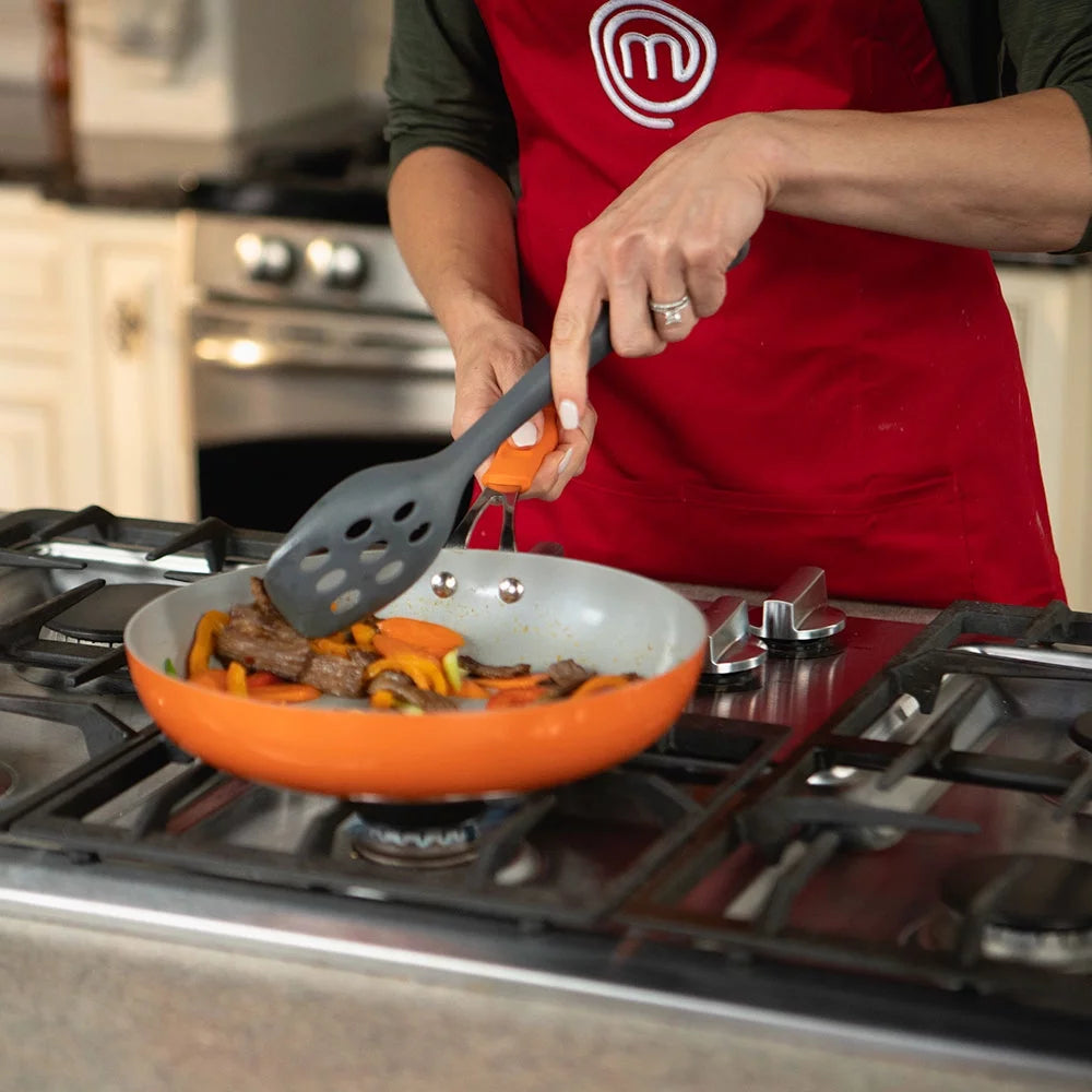 15 Pieces Orange Cookware Set H108855