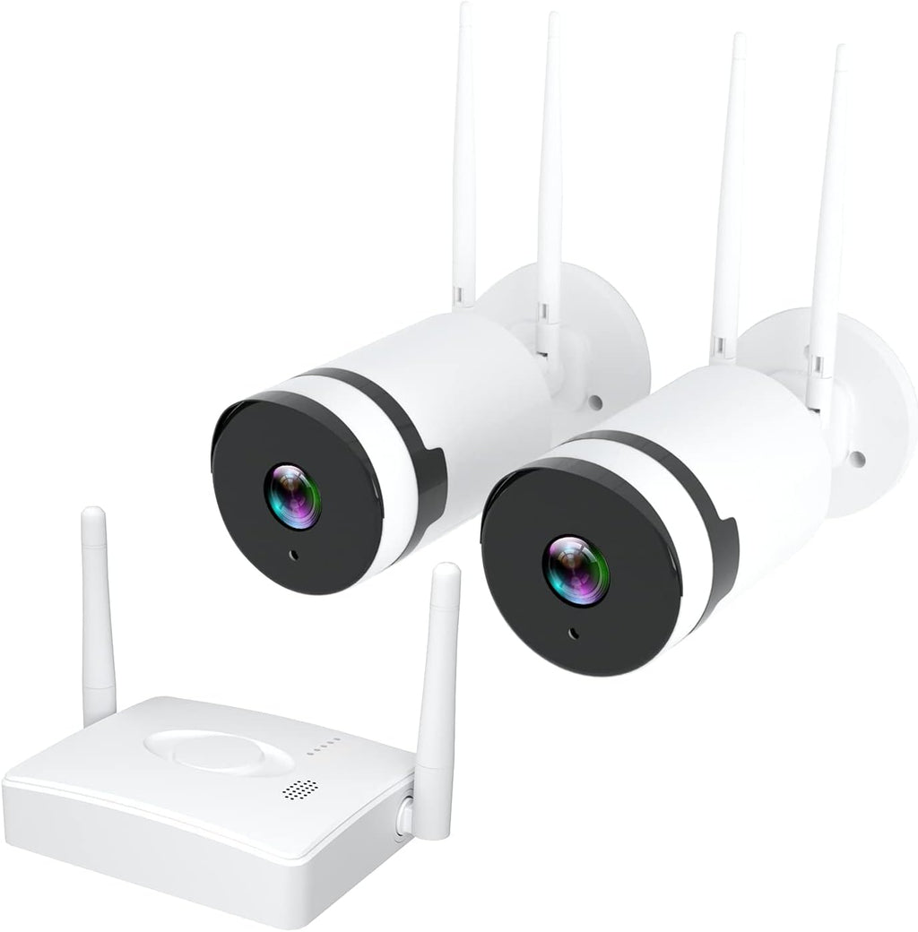 Outdoor Security Camera System with Two Cameras and Base Station G244094